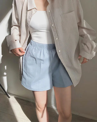 Elastic shorts