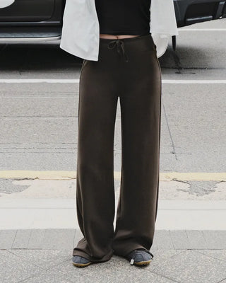 [4 colors][Selectable length] Straight training pants