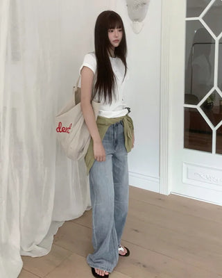 [3 colors][Length selectable] Summer Light Pants