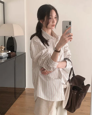 Modern Classic Striped Shirt