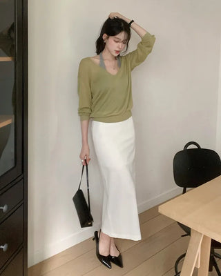 Classic long skirt