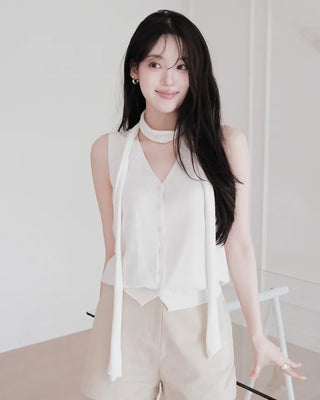 [4 colors] Modal knit vest