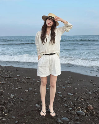 [2 colors] Cover Fit Half Pants