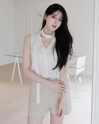 [4 colors] Modal knit vest