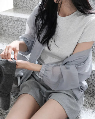 [8 colors] Premium Silket Short-Sleeve T-Shirt