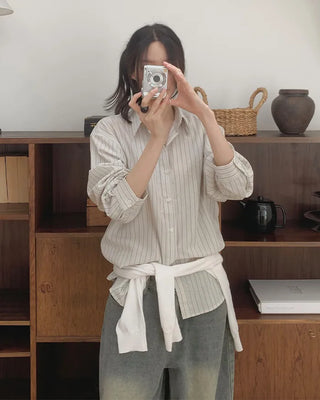 Natural Fit Striped Shirt