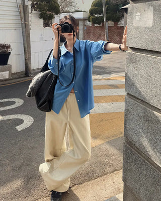 [3 colors] Twist-Shaped Big Bag