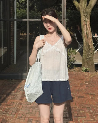 [3 colors] Elastic waist shorts