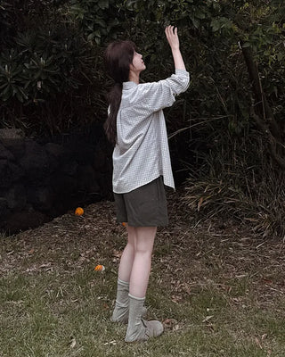 [4 colors] Linen Banding Shorts