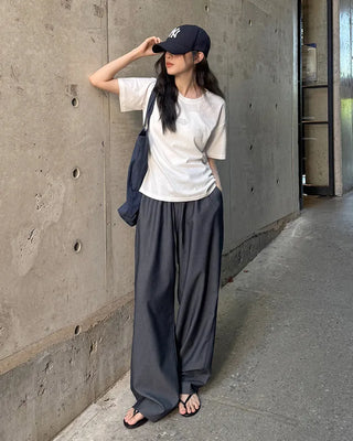 [2 colors][Length selectable] Training slacks pants