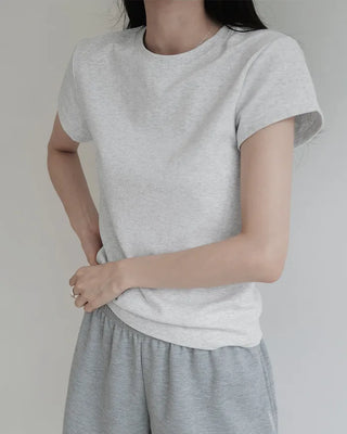 [8 colors] Premium Silket Short-Sleeve T-Shirt