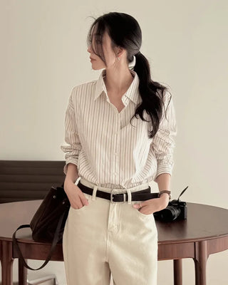 Modern Classic Striped Shirt