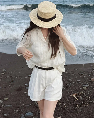 [2 colors] Cover Fit Half Pants