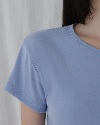 [8 colors] Basic T-shirt