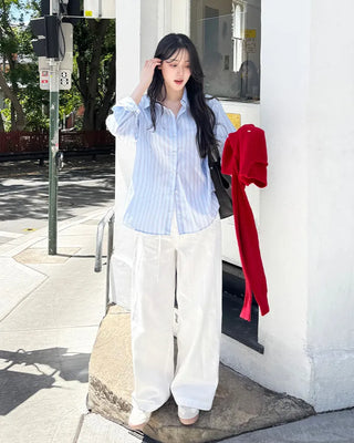Modern Classic Striped Shirt
