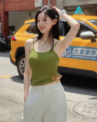 [With built-in cups] Sleeveless
