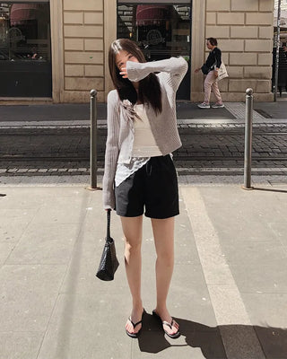 Elastic shorts