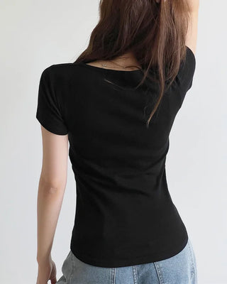 Basic short-sleeved T-shirt