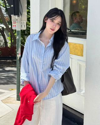 Modern Classic Striped Shirt