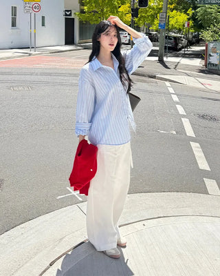Modern Classic Striped Shirt