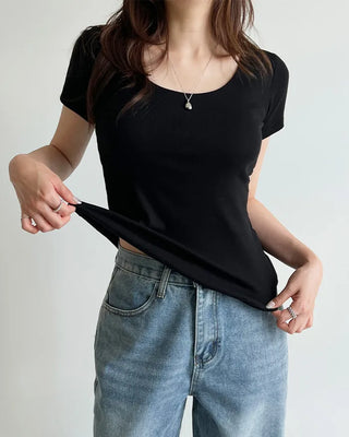 Basic short-sleeved T-shirt