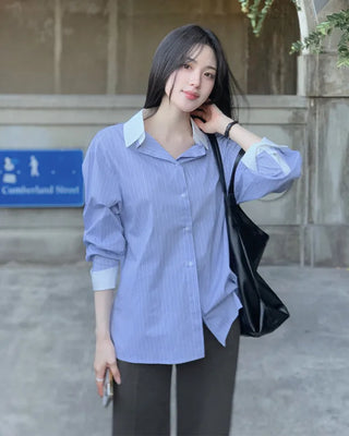 [3 colors] Twist-Shaped Big Bag