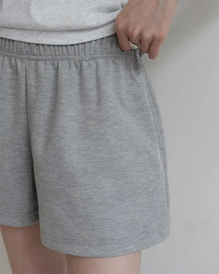 [3 colors] Elastic waist shorts