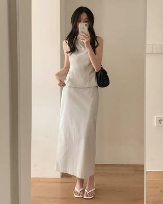 Classic long skirt