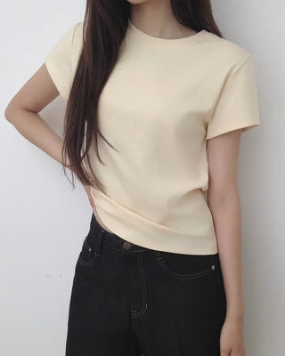 [8 colors] Premium Silket Short-Sleeve T-Shirt