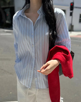 Modern Classic Striped Shirt