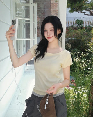 Our Fit Raglan Two-Way T-Shirt