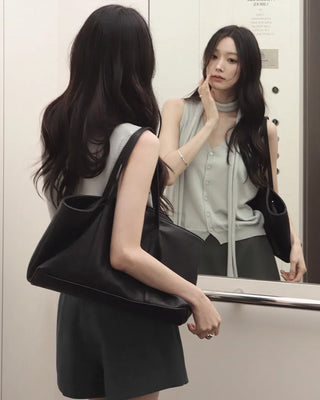 [4 colors] Modal knit vest