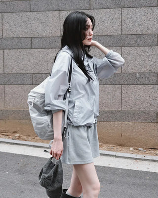 [3 colors] Elastic waist shorts