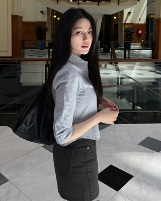 [3 colors] Twist-Shaped Big Bag