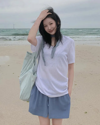 [4 colors] Linen Banding Shorts
