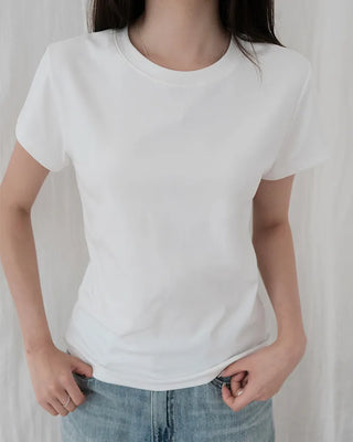 [8 colors] Premium Silket Short-Sleeve T-Shirt