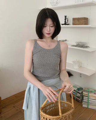 Mini flower camisole