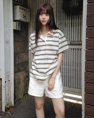 [2 colors] Cover Fit Half Pants
