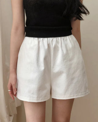 Elastic shorts