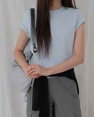 [8 colors] Premium Silket Short-Sleeve T-Shirt