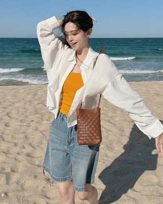 [With built-in cups] Sleeveless