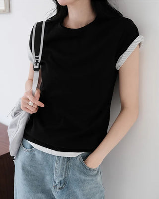 [8 colors] Premium Silket Short-Sleeve T-Shirt