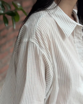 [3 colors] Striped shirt