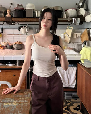 [With built-in cups] Sleeveless