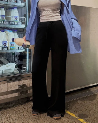 [4 colors][Selectable length] Straight training pants