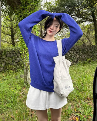 [3 colors] Elastic waist shorts