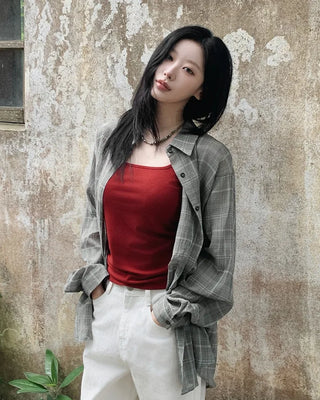 [5 colors] Wide Sleeveless