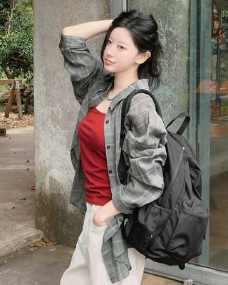[5 colors] Wide Sleeveless