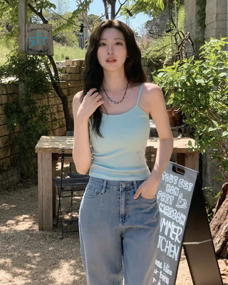 [With built-in cups] Sleeveless
