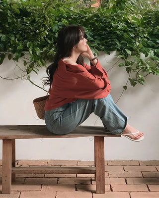 [6 colors] Fly Summer Button-Down Linen Shirt